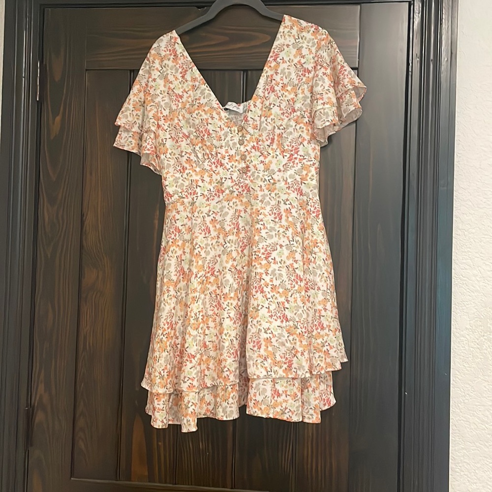 Petal & Pup Floral Mini Dress